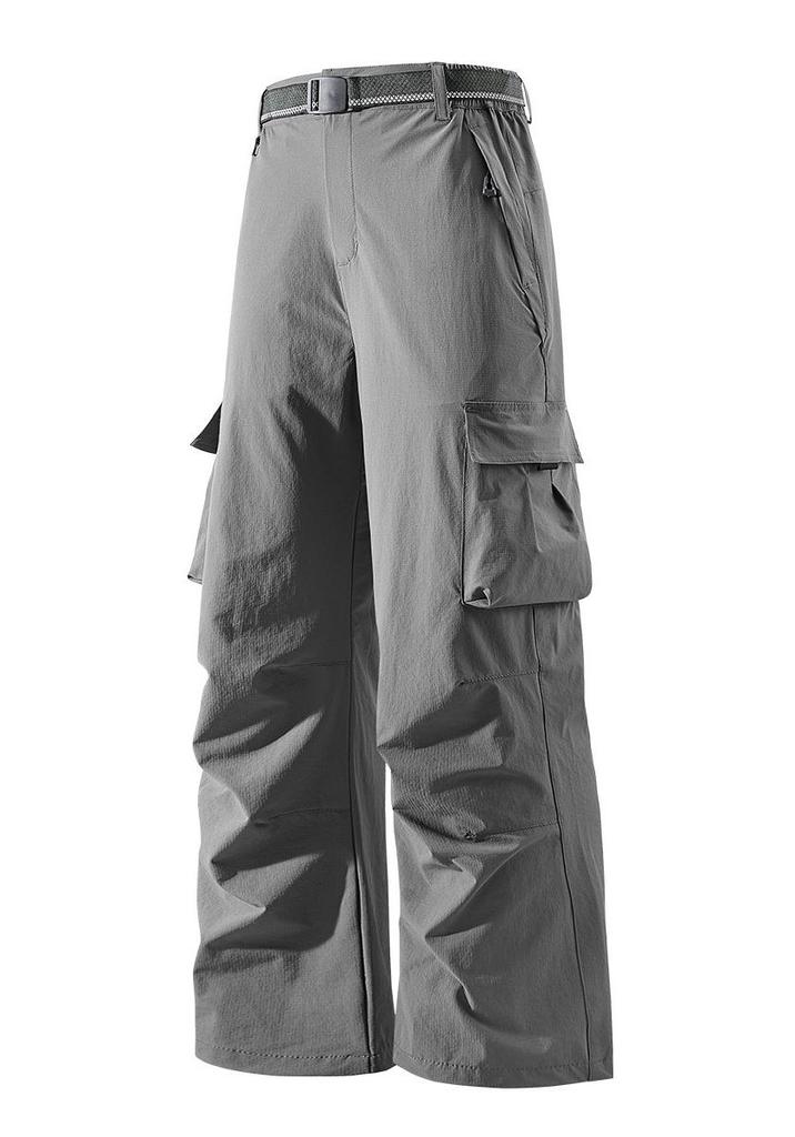 2025 Men's Modern Multi-Pocket Wide-Leg Casual Sports Pants