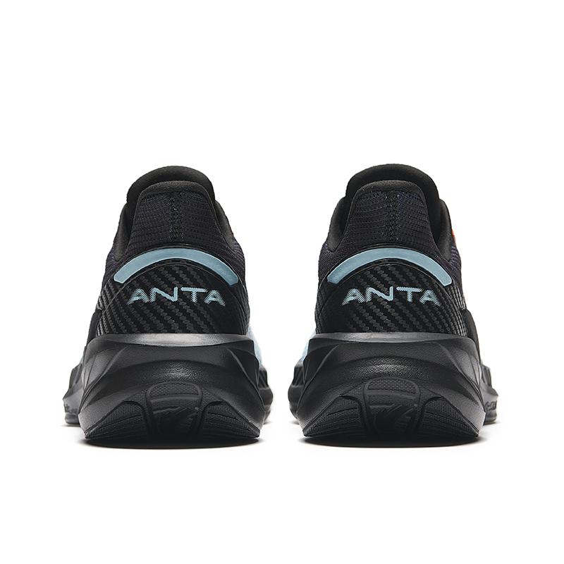 Anta Poison Dart 4 Wygodne Casual Amortyzujące Antypoślizgowe Buty do Biegania z Niską Cholewką Męskie Buty do Biegania Niebieskie 112435520S-11