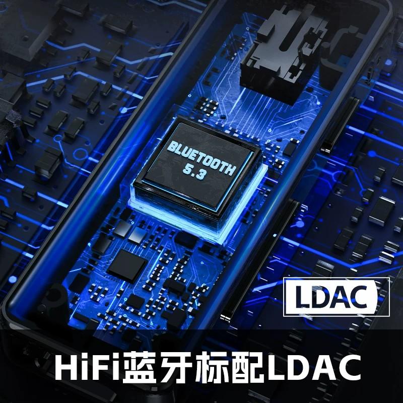 FiiO BTR11 Headphone Amplifier Adapter Bluetooth 5.3 Receiver LDAC 3.5mm 4