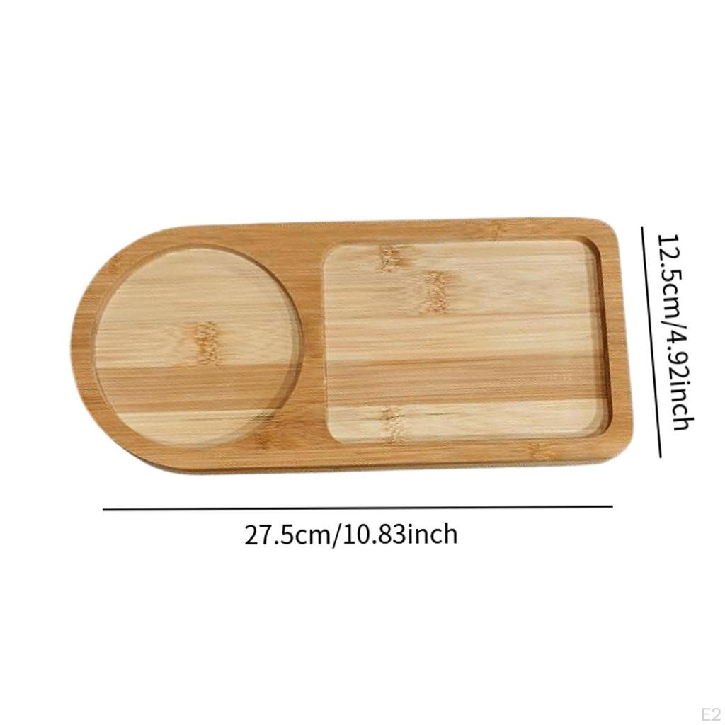 Aufbewahrung Geschirr des Tabletts Holz