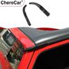 2x Harttop Regenabweiser Dachrinnenverlängerung Tropfkante Für Jeep Wrangler JK 2011-17