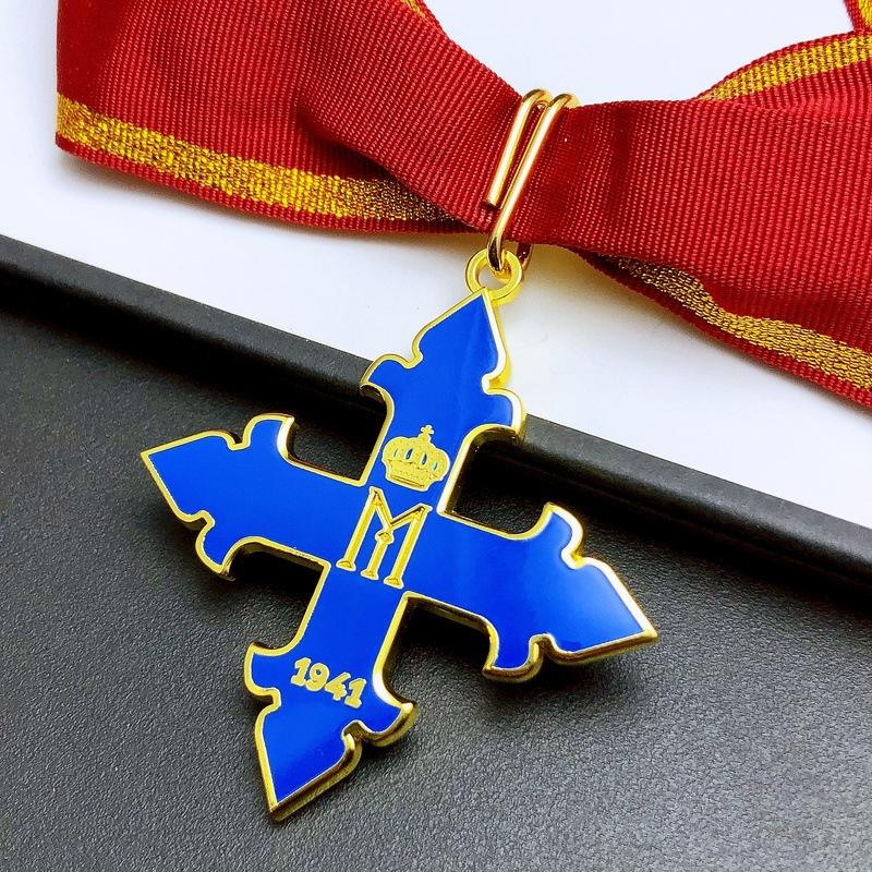 

Румунський Рівень 2 Значок Мішеля, Синій Значок, Іноземний Пам ятний Значок, Колекційні Подарунки, Намисто, Різдвяний подарунок, Подарунки в шкарпетку