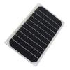 Tragbares 10-W-Solarpanel-Ladegerät für den Außenbereich mit Standard-USB-Ausgang zum Aufladen von Telefonen