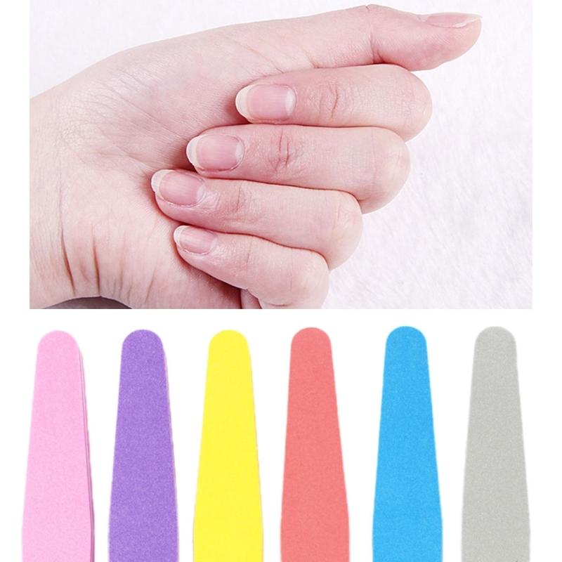 Nails Sandpaper Nail File Gifts Nail Tools Multi-color Mini Nail Buffer