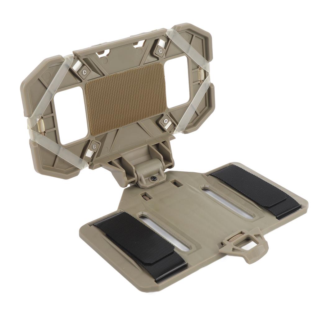 Plate Carrier Vest Accessories Phone Chest Mount Holder for Screen Size 4.7in 6.7in Chest Phone Board Carrier Foldable