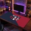 Bologna FC Theme Pattern Mouse Pad, Soccer Logo Design XXL Gaming Desk Mat Non-Slip Computer Mouse Pad
