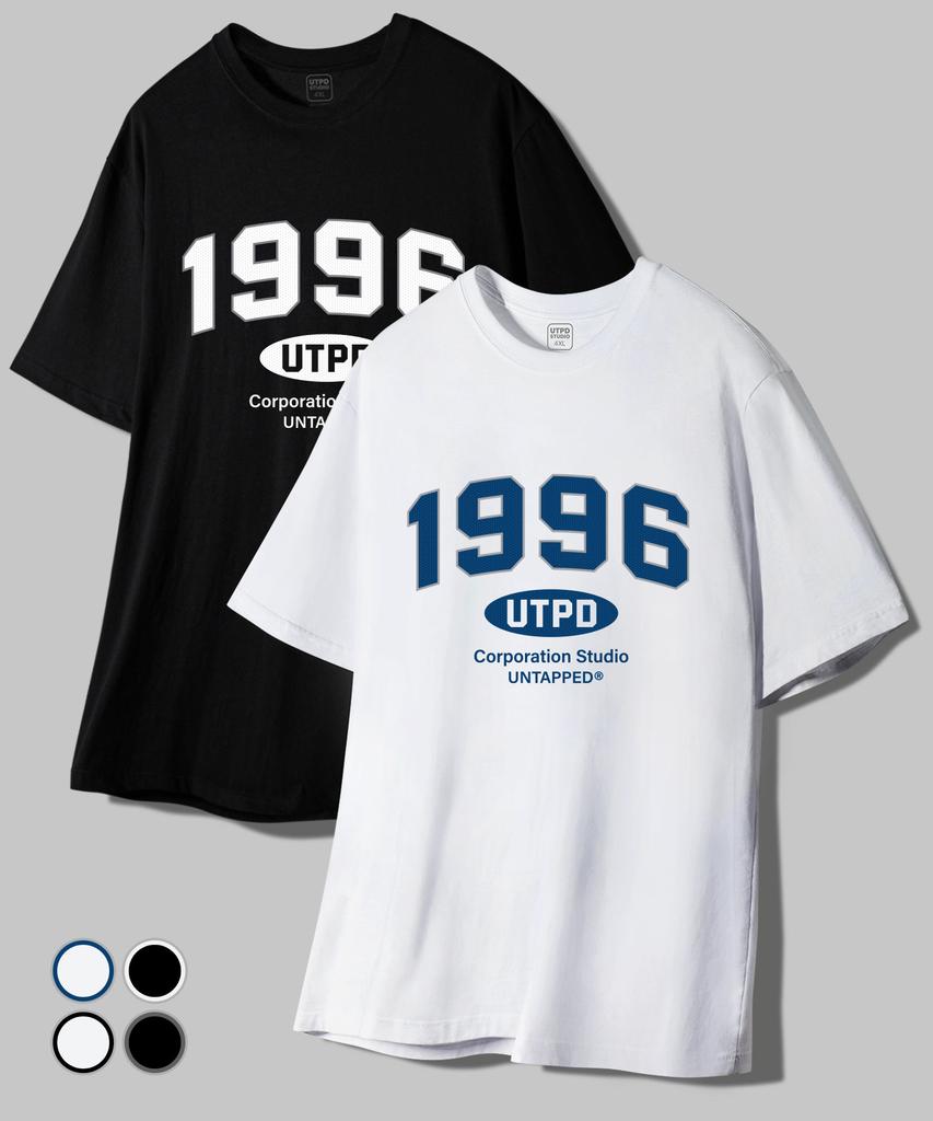 UNTAPPED STUDIO 1996 Arch Oversized Short Sleeve T-Shirt 4 Colors