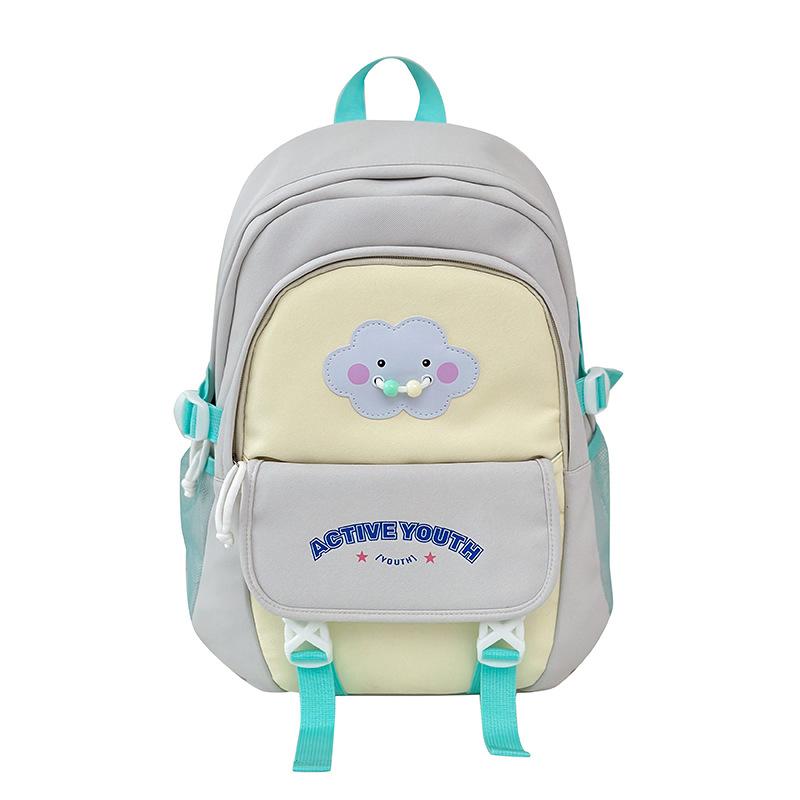 Backpack Simple Large Capacity Backpack Japanese Junior High School Students School Bag High Value Backpack Travel Backpack
