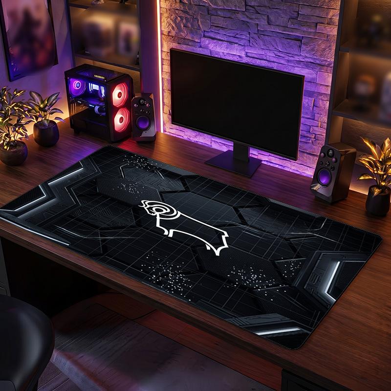 Derby County Football Print Large Mouse Pad, Anti-Slip Extended Gaming Desk Mat for Office Home