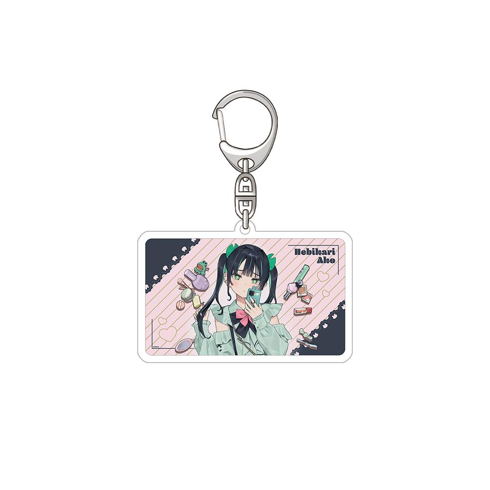 

CHUNITHM Astraea Valmacia Ghost Sakuzyo - Ultimate Force Hebikari Ako Official square Acrylic Keychain Bag pendant anime goods 6 cm