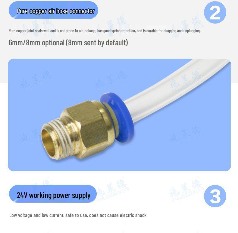 FC-988A 24V Ion Wind Static Eliminator Nozzle for Electrostatic Dust Removal