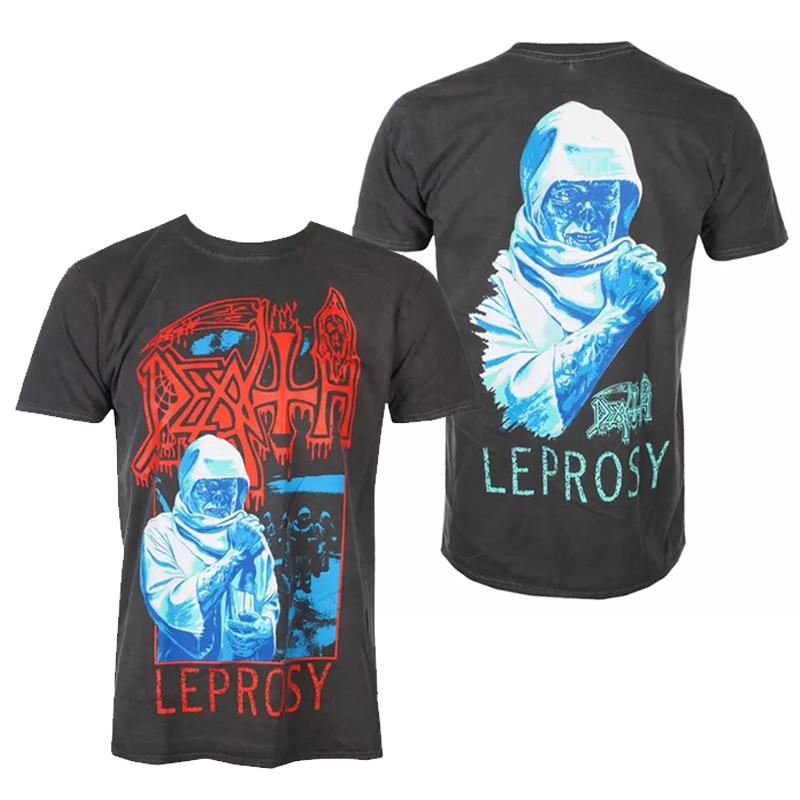 2026 DEATH Metal Band Rock Thrash Thrash Metal American Vintage Character Picture Dark Short-sleeved T-shirt M