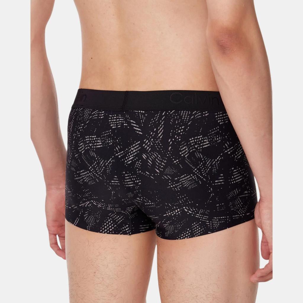 Calvin Klein All Over Print Waistband Comfortable Low Rise Underwear Men Underwear Navy-Blue NB4061-O1B