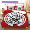 Ajax logo  Pattern Bedding Quilt Set Quilt Cover Pillowcase Home Decoration Birthday Gift (1 * duvet cover + 2 * pillowcase, without core)