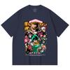 230 Gsm 100% Katoen My Hero Academia V6 Print Unisex Zwaar Katoen T-shirt