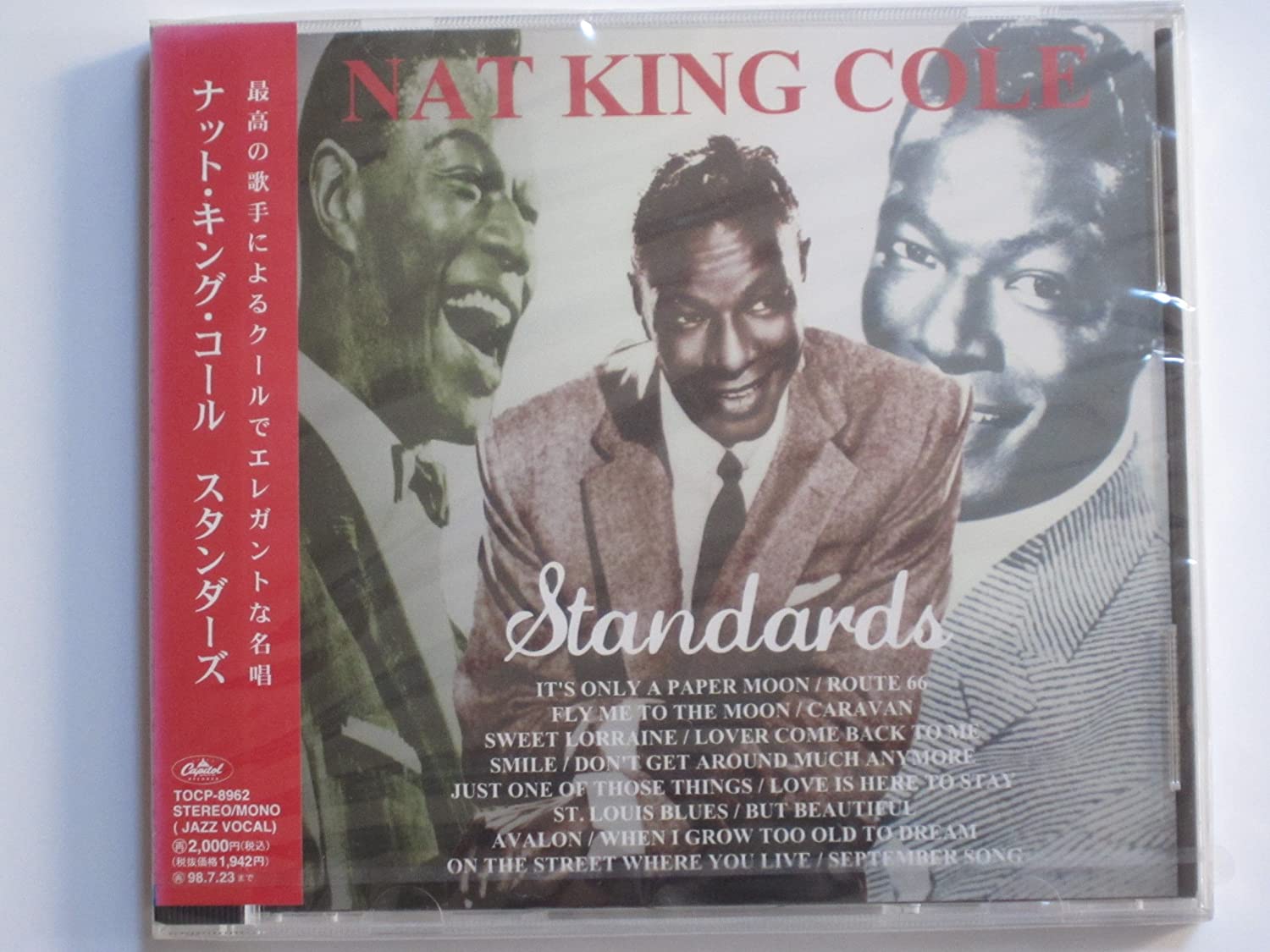 

CD NAT KING COLE - The Standards TOCP8962 Japan ObiJazz Used