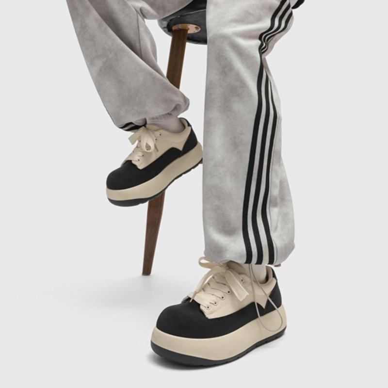 Mode Herr Plattform Sneakers Chic Andningsbar Anti-halk Sneaker Herr Lätt Komfort Utomhus Mångsidiga Casual Sneakers Zapatillas Hombre