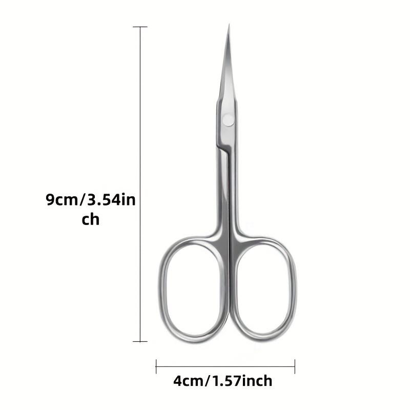 Precision Beauty Scissors Dead Skin Eyebrow Eyelash Trimming Stainless Steel Beauty Tools Eyebrow Trimming Scissors Eyelash