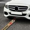 Cadena de remolque G80 de 5/16" x 3' Cadena en V Estrobo Ganchos RTJ y de agarre Grúa 10800 lbs