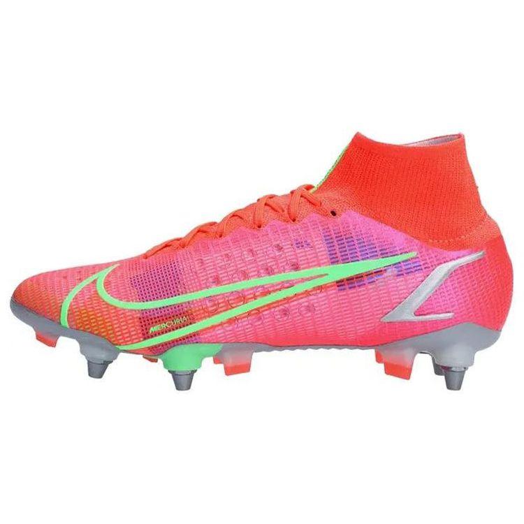 Nike Mercurial Superfly 8 Assassin 14 Pro SG Soft Ground Natural Grass Shock Absorption Anti-Slip Durable Football Shoes Men Football Shoes DD3688-601