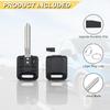 46 Chip Transponder Ignition Car Key Replacement For Nissan Altima Titan Frontier Quest Maxima Rogue Infiniti FX35 FX45, New Uncut, 2Pcs, Locksmith