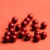 20pcs Natural Raw Cinnabar Round Beads Beautiful Multicolor Beads Handmade Diy Bracelet Necklace Jewelry Handmade Lucky Beads Accessories