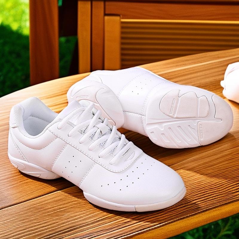 Weiße Unisex Fitness- und Tanz-Aerobic-Schuhe