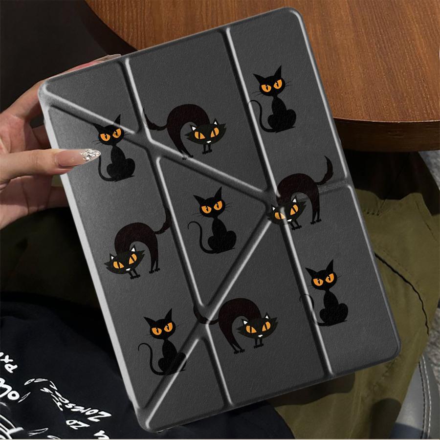 Cartoon Cat Dog Tablet Case For iPad Pro 11th 10th 9th 8th 7th 12.9inch Pro 2025 Air 4 5 M3 M2 1 2 M4 11inch Mini 6 7 Holder