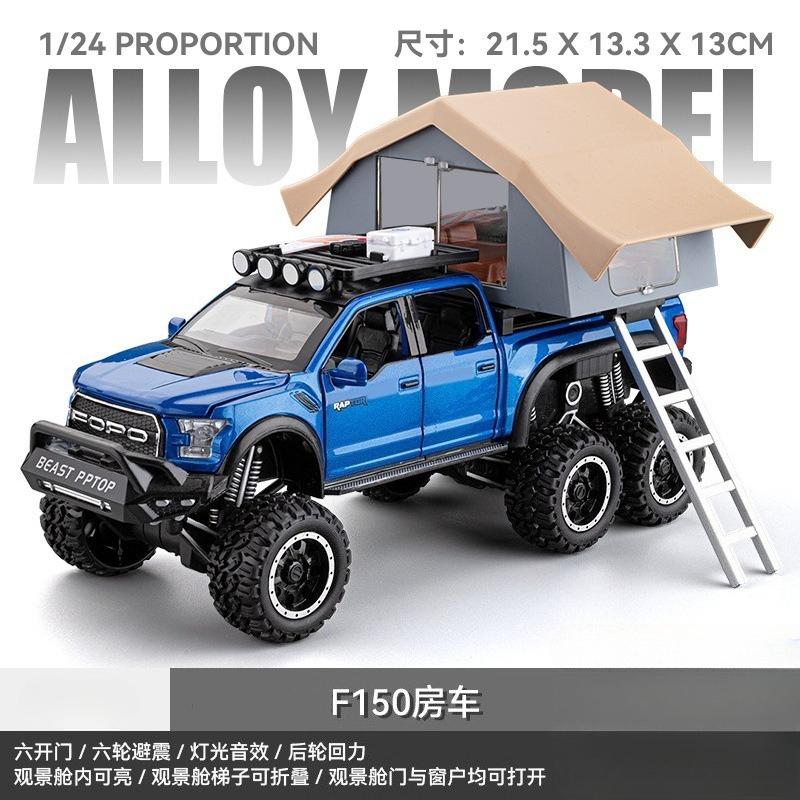 

1:24 Ford F150 Raptor Игрушечная машинка Литая под давлением Миниатюрная модель Спорт Звук и Свет Образовательная Коллекция Подарок для Детей