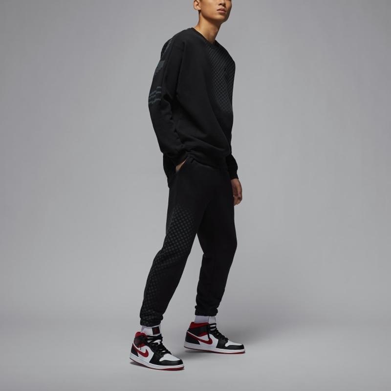 New Jordan GFX Casual Pants Men's Black HQ8828-010