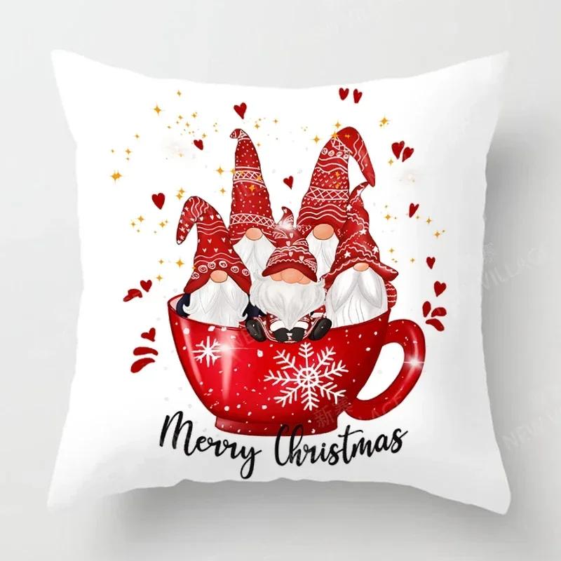 Christmas Series Pillowcases Sofas Cushion Covers Home Decor Can Be For Holiday Celebrations 40X40 50X50 60X60 35X35
