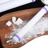 Adjustable Thickness Rolling Pin with Measurement Scale Plastic Dough Roller Kitchen Tool Pastry Making Accessories