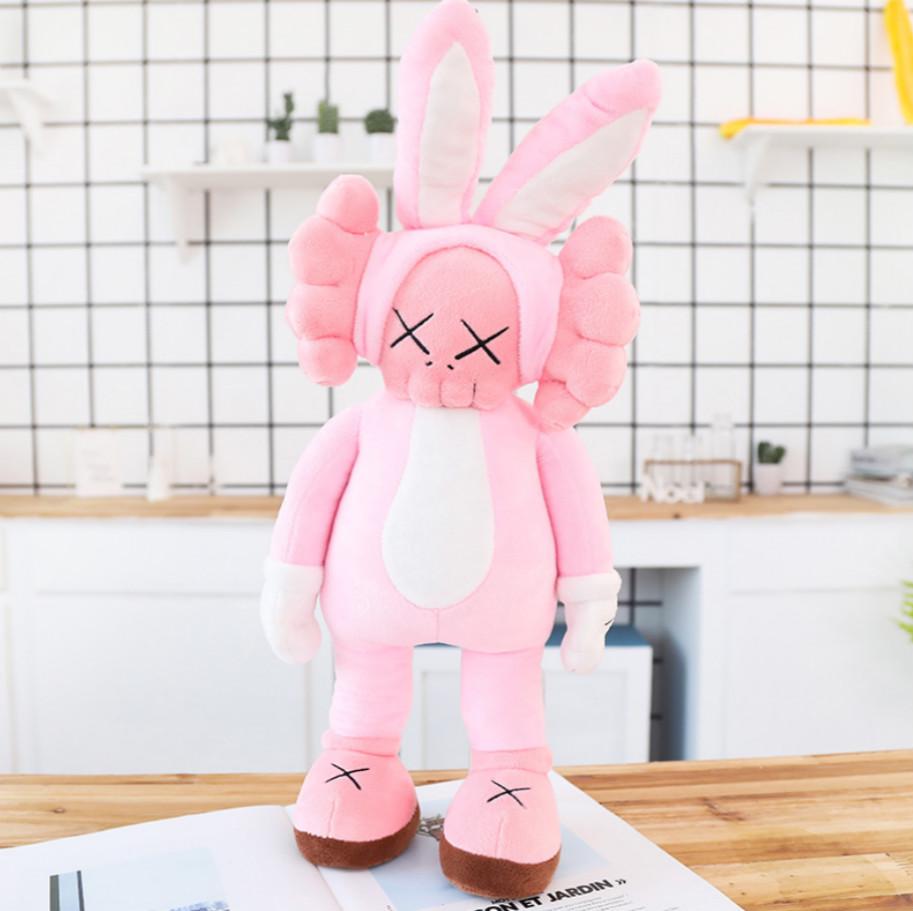 Doll Kaws Stuffed Animals KAWS 'BFF' Pink Plush Edition Release