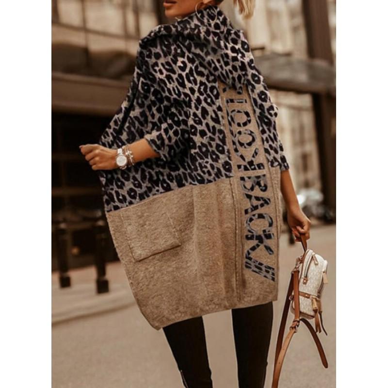 

Женские осенние элегантные шерстяные повседневные пальто с длинным рукавом, лоскутное пальто с капюшоном для леди XXS коричневый