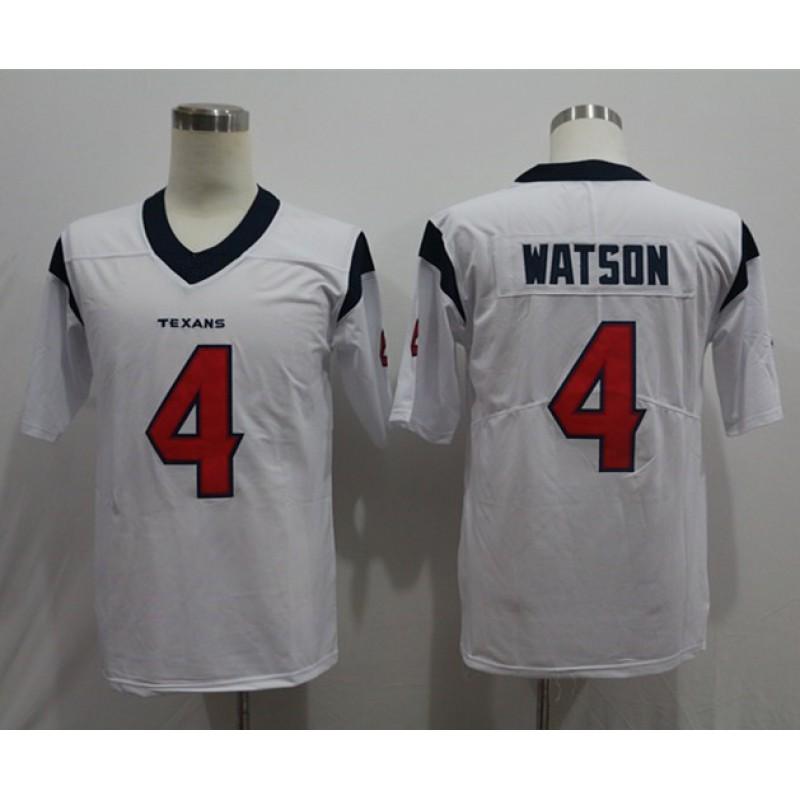 Rugbyový dres na zakázku ve stylu Houston Texans 4 Watson 99 Watt 10 Hopkins Replika Týmový dres Muži Ženy