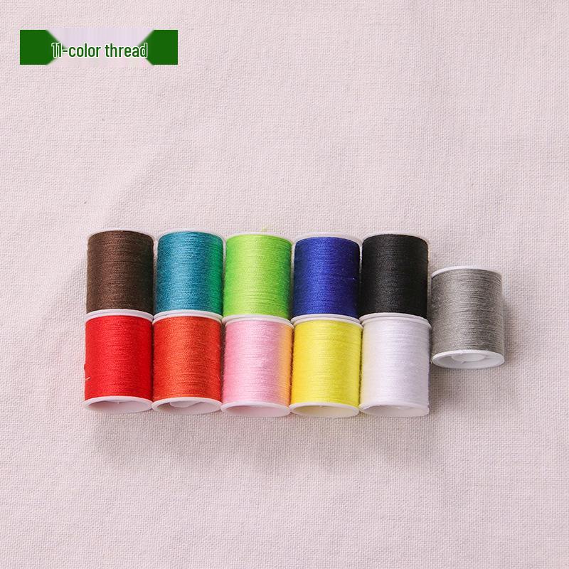 Portable Magnetic Sewing Kit: Multifunctional Home Sewing Tools with Needle and Thread Box.