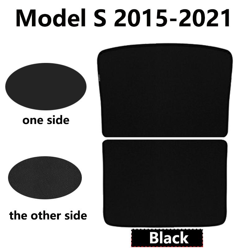 For Tesla Model S Sun Shade Privacy Window Sunshade Foldable Glass Roof Skylight Blind Sunroof Shading ModelS Anti UV Protector