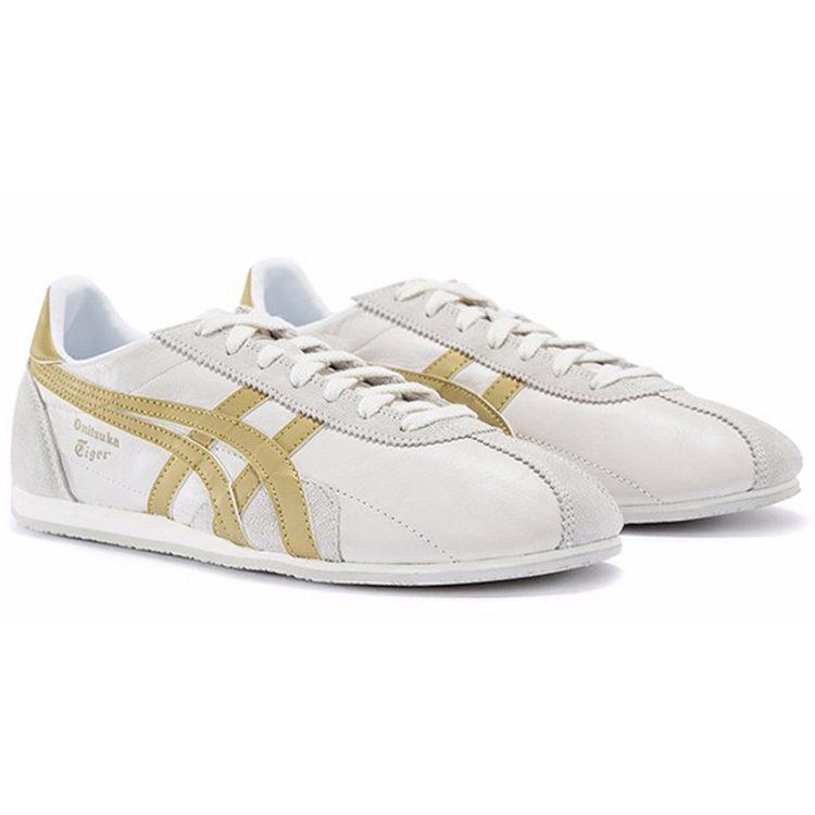 ONITSUKA TIGER Runspark Leather Cushioning Slip Resistant Abrasion Resistant Low Top Casual Running Shoes Unisex TH201L-9994