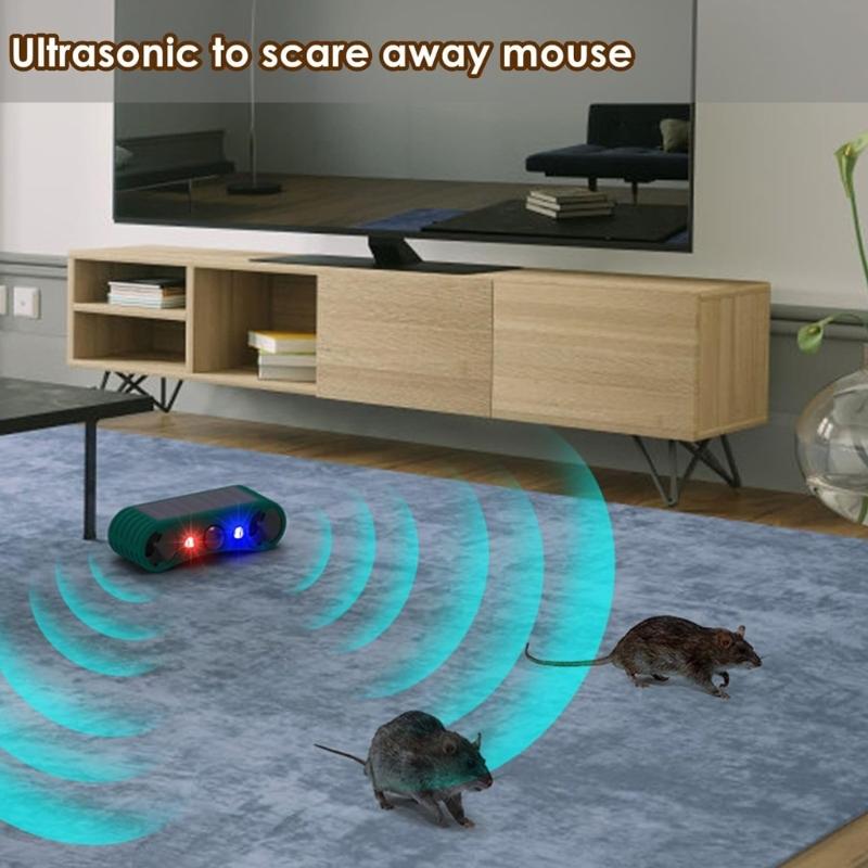 Multifunctional Animal Repeller Plastic Solar Motion Alarm Animal Driver Solar Alarm Solar Animal Repeller ABS Texture