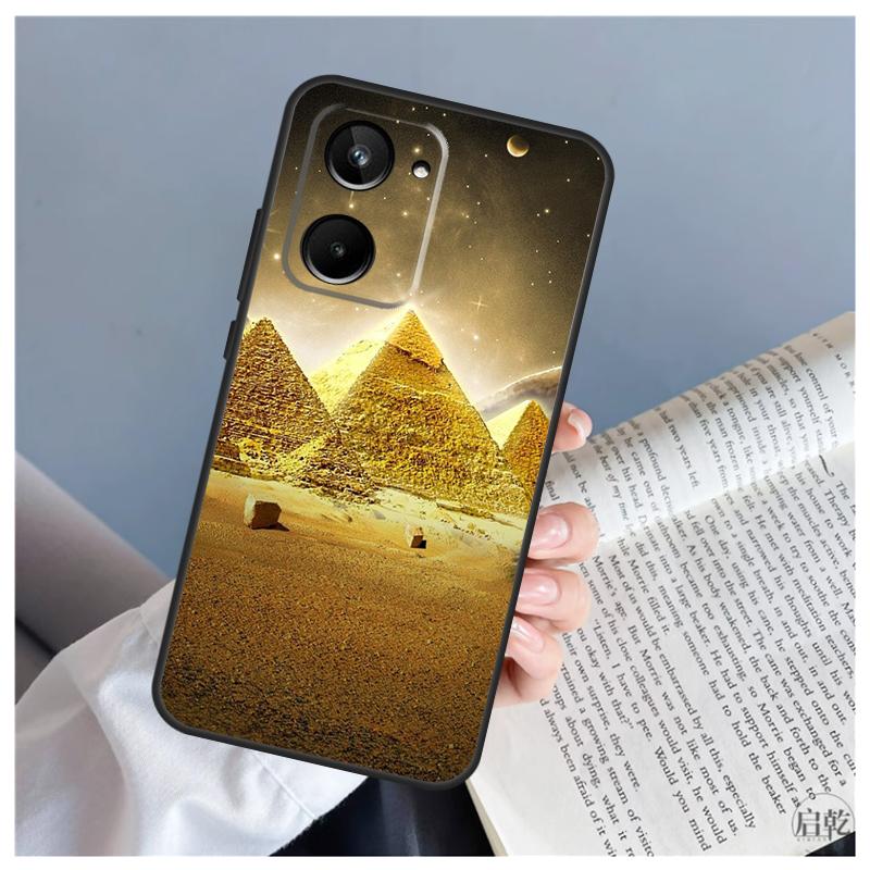Ancient Egyptian For Realme C71 C55 C75 C67 C63 C51 C61 C53 C35 C65 11 12 13 14 15 Pro Plus GT6 GT7 Pro Case