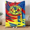 Club América Print Flannel Blanket High Quality Warm Comfortable Cover for All Seasons Perfect for Gifts Home Decor