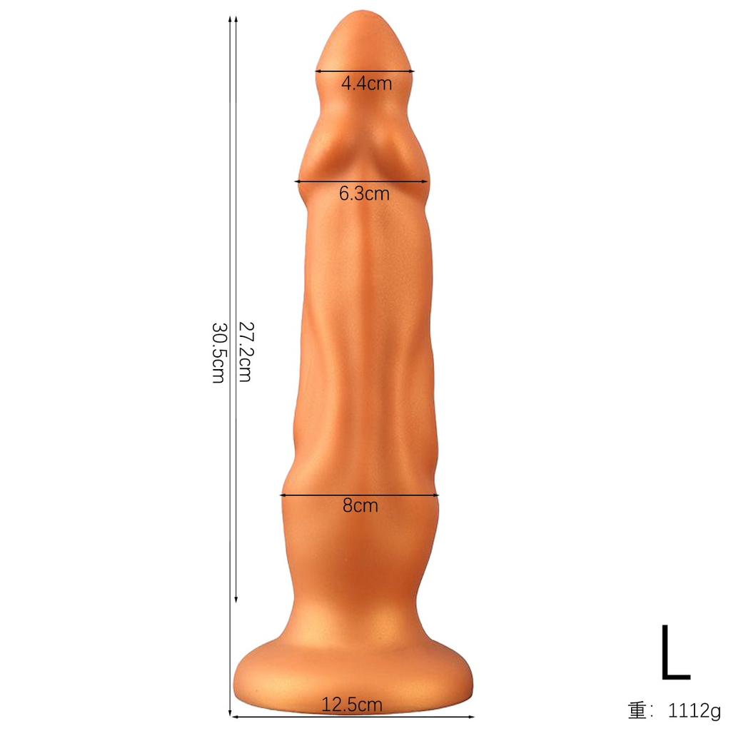 Huge Dildo Anal Plug Anal Dilation S-L Sex Toys Prostate Massage for Men Butt G-point Stimulation Anal Penetration Two Colors 18