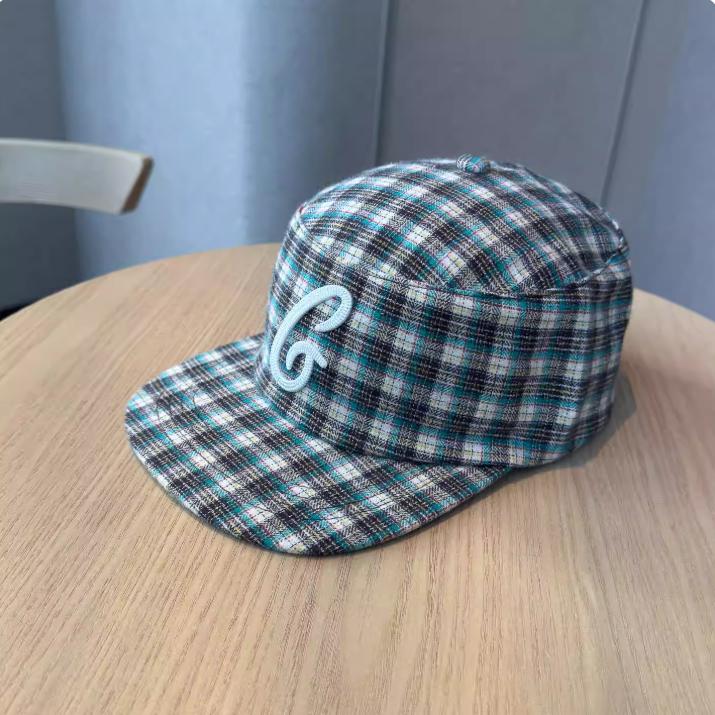 

Cotton Baseball Cap with Embroidered Letters Vintage Classic Design Solid Color Casual Hat for Men Women Outdoor Camping Daily Adjustable зелений