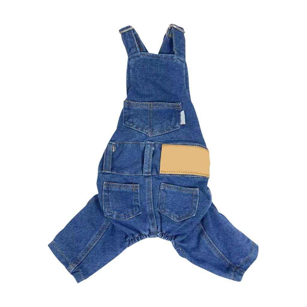 Pet Dog European And American Washed Denim