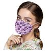 50PCS Unisex Adult Camouflage Print Outdoor Mask Protective Disposable Face Mask