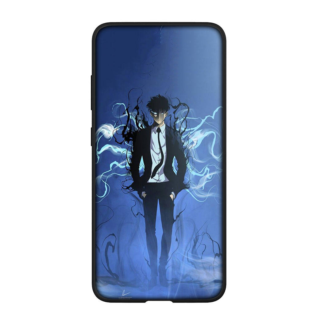 Phone Case for iPhone 17 16 15 Xiaomi Poco F8 F7 X7 X6 M8 C85 C75 C71 Redmi Note 14 13 12 11 Pro Max A4 14C 13C 15C Sung Jinwoo Solo Leveling Jin Woo
