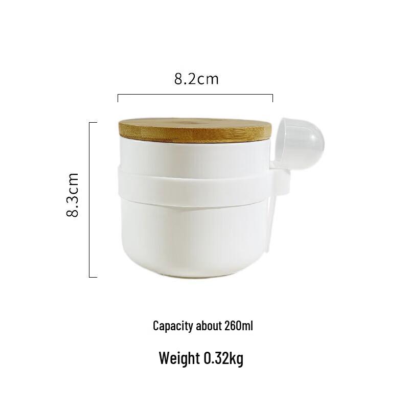 YIXI Ceramic Storage Jar with Spoon