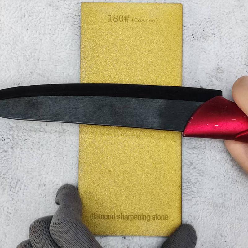 Diamond Sharpening Stone Knife sharpener Ultra-thin Surface Knife Whetstone Kitchen Grinding Tool edge blade sharp 170*75mm