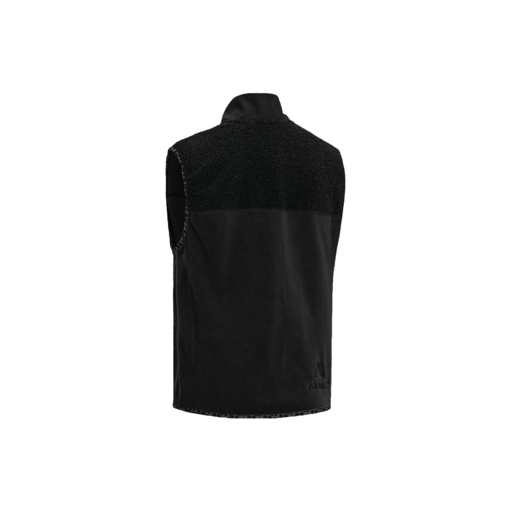 Under Armour Solid Color Zip Neck Casual Vest Women Vests Black 1373290-001