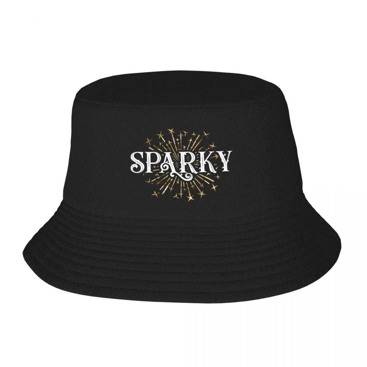 New Sparky Bucket Hat New Hat Rave Derby Hat Christmas Women Caps Unisexs
